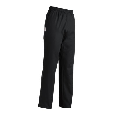 Unisex trousers with coulisse - BLACK EGO CHEF