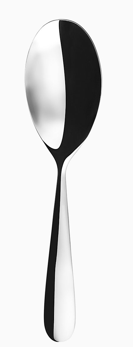 S-LINE ALL MIRROR SERVING RICE SPOON Chromenickel steel 18/10 SOLA SWISS