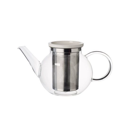 Artesano Hot & Cold Beverages Teapot M with Sieve 1 l Borosilicate Glass/Stainless Steel VILLEROY & BOCH