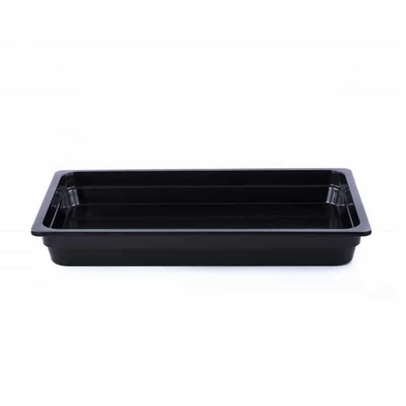 ALAR GASTRONORM BLACK 1/1 CT5 53 x 32.5 x 6.5 cm