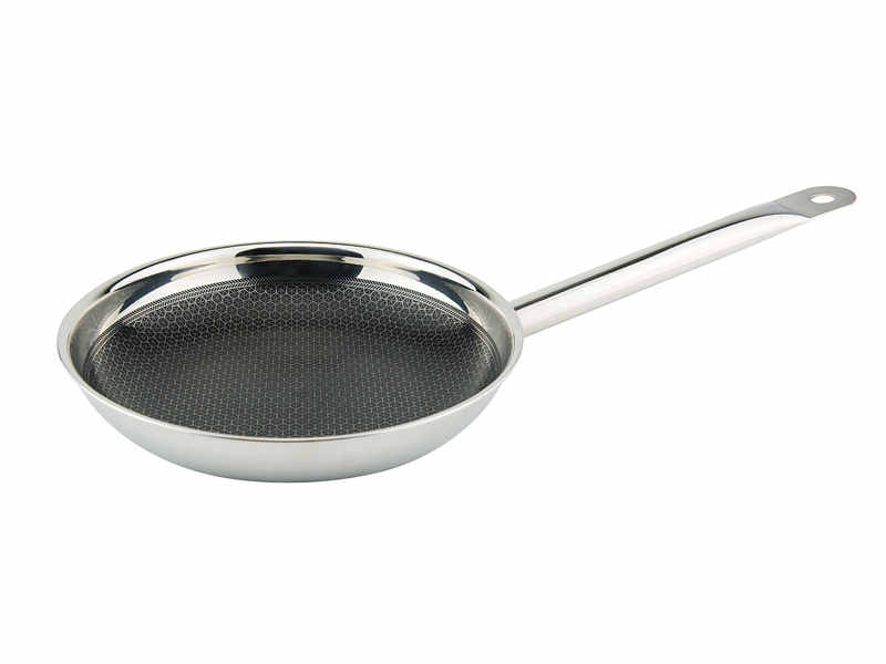 DEEP FRYING PAN PROFESSIONAL 24cm 3mm PENTOLE AGNELLI Italy