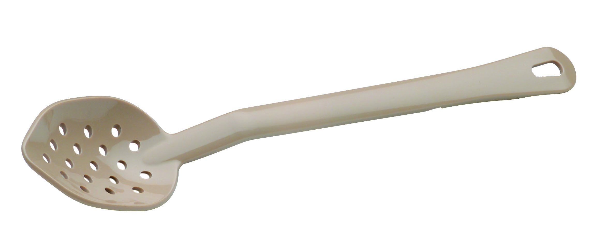 Polycarbonate DRAINING SPOON 39cm Beige PIAZZA ITALY