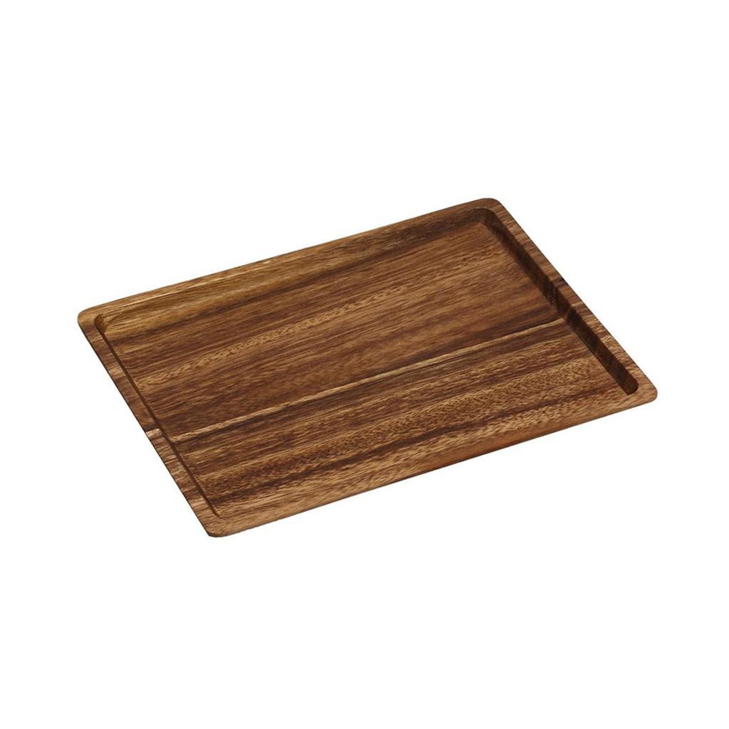 RECTANGULAR ACCACIA TRAY 18Χ24Χ1.5CM