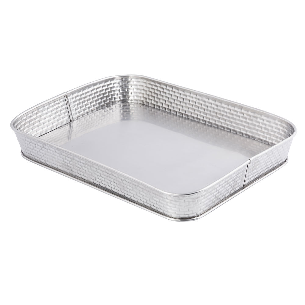 GPSS120 RECTANGULAR PLATTER S/S  31X23,5X4,5  TABLECRAFT