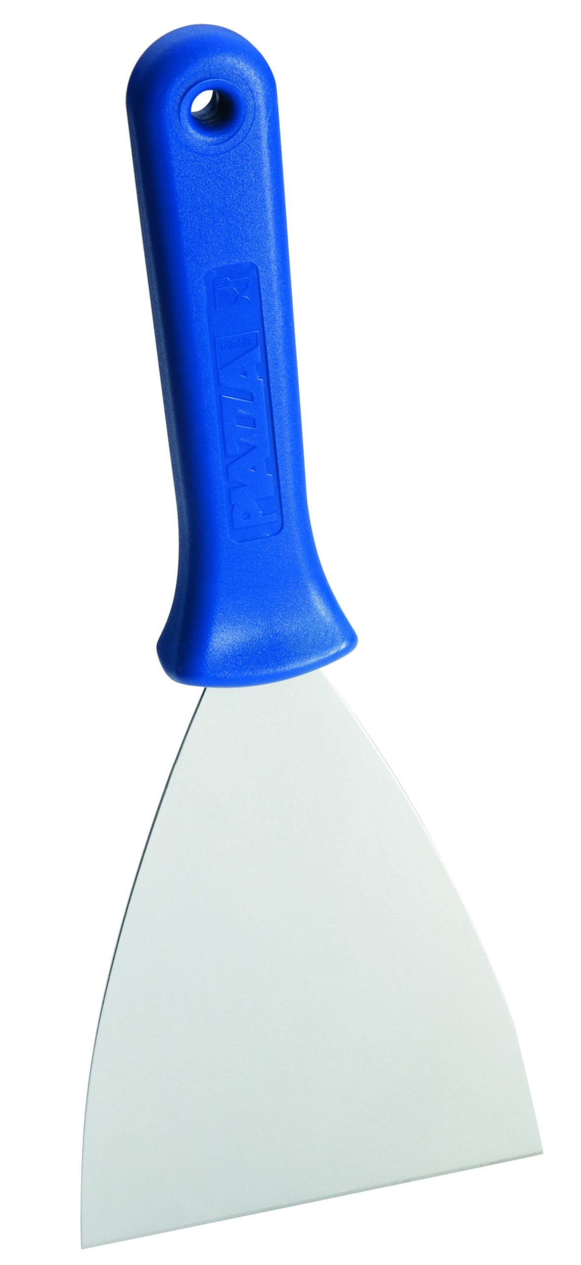 SPATULA WITH PLASTIC HANDLE 10Χ25cm S/S 18/10 PIAZZA ITALY