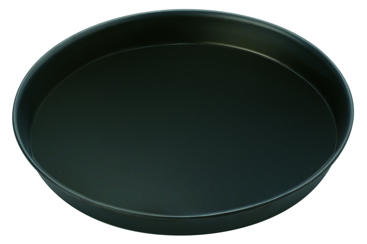 BLUE STEEL LOW ROUND BAKING PAN 22CM PIAZZA ITALY