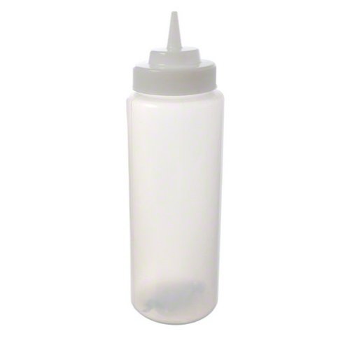 3263C SQUEEZE DISPENSER Clear 946ml (32oz) 63mm TABLECRAFT Made in Usa