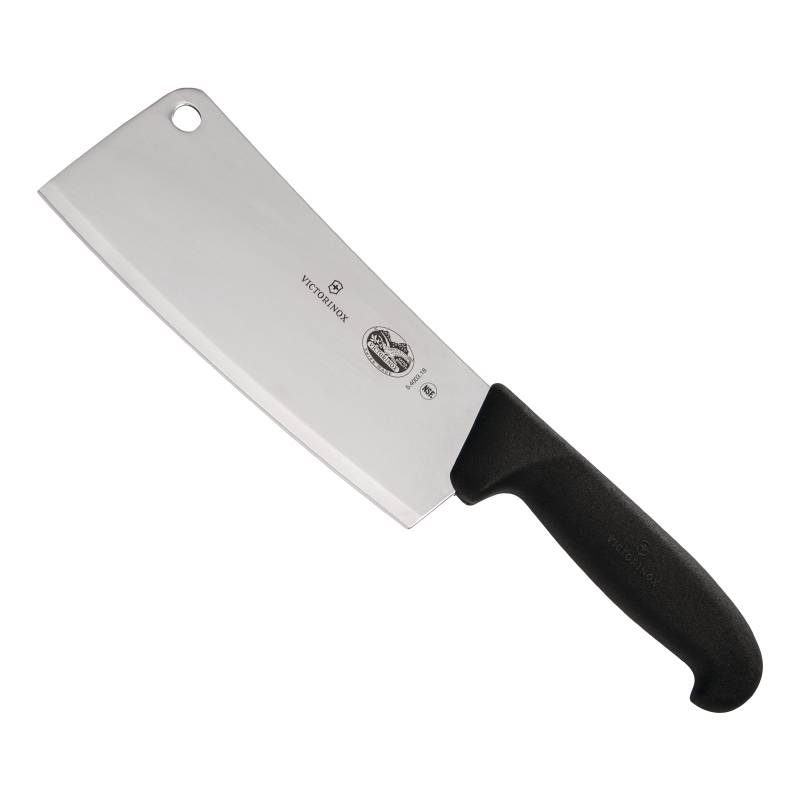 5.4003.18 Ergonomic CLEAVER 18cm BLACK FIBROX Victorinox®