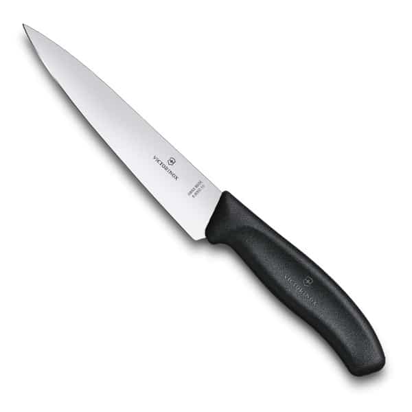 6.8003.15B CHEF NARROW CARVING KNIFE 15cm FIBROX SWISS CLASSIC Victorinox®