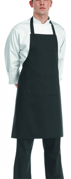 LONG APRON WITH POCKET BLACK 90X70 EGO CHEF