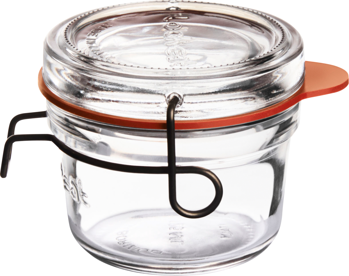 PLAYGROUND TERRINE JAR WITH CLIP LID 0.125L