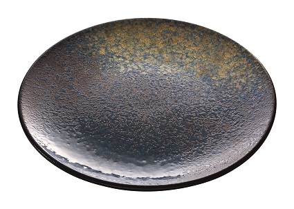PLAYGROUND Sea Plate Flat Coup Round 28cm