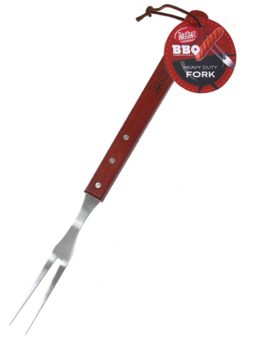 BBQF GRILL FORK 28X2.5CM TABLECRAFT