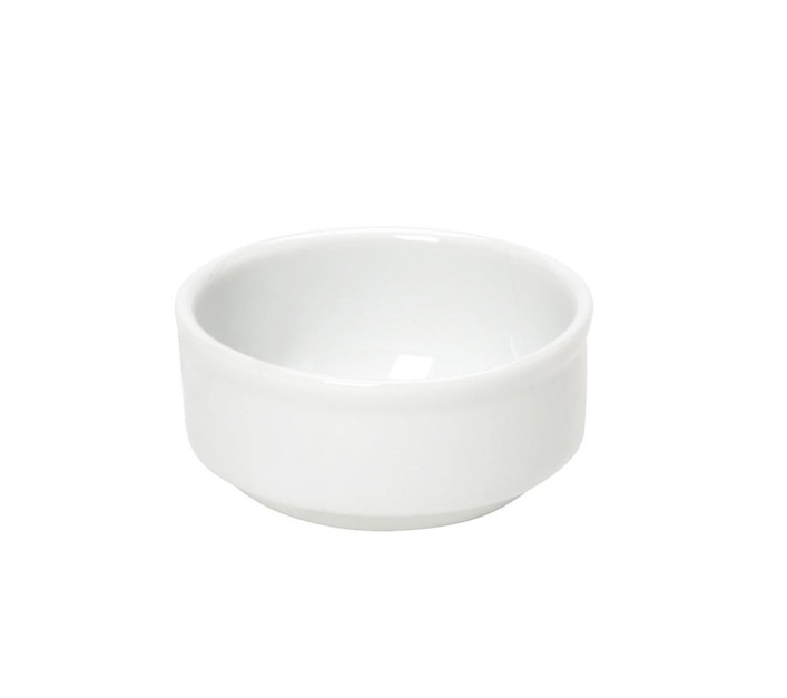 WHITE ROUND SMALL BOWL PORCELAIN ESPIEL 6.1X3CM