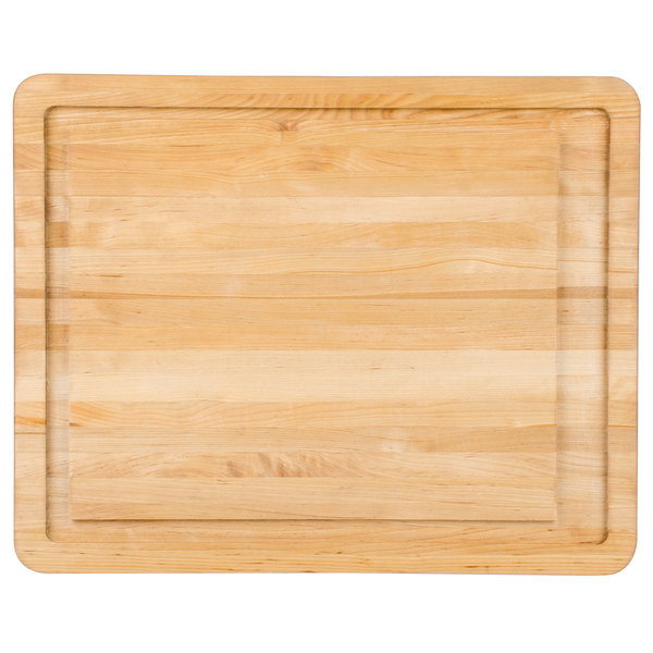 CBW20161L WOODEN BUTCHER BOARD CHOPPING BLOCK TABLECRAFT