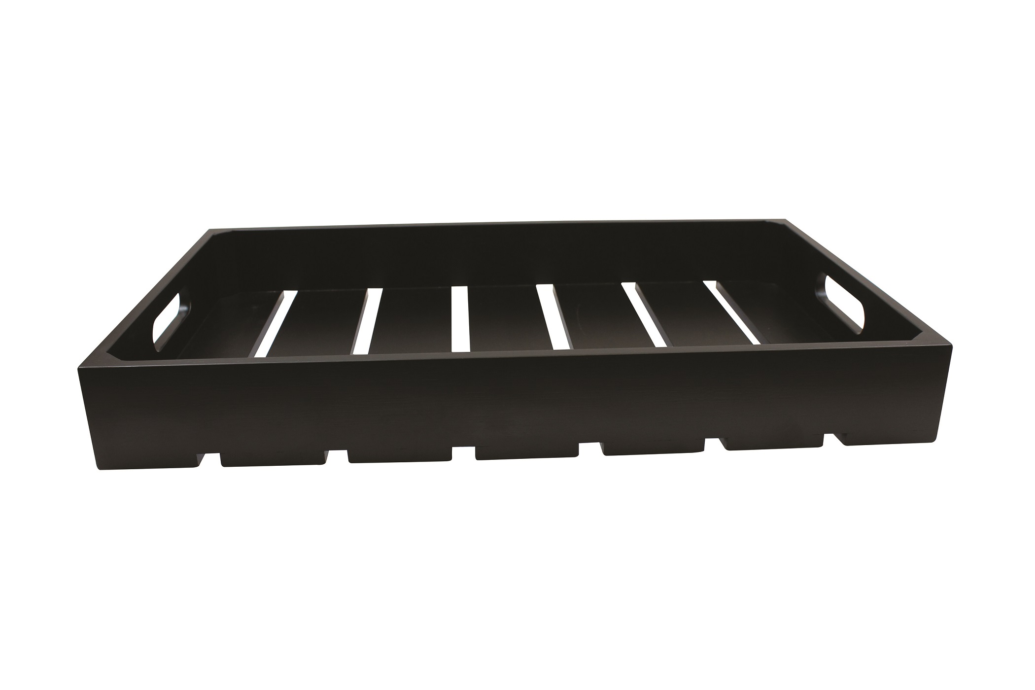 CRATE11BK 1/1 GASTRO SERVING AND DISPLAY PLATE BLACK TABLECRAFT