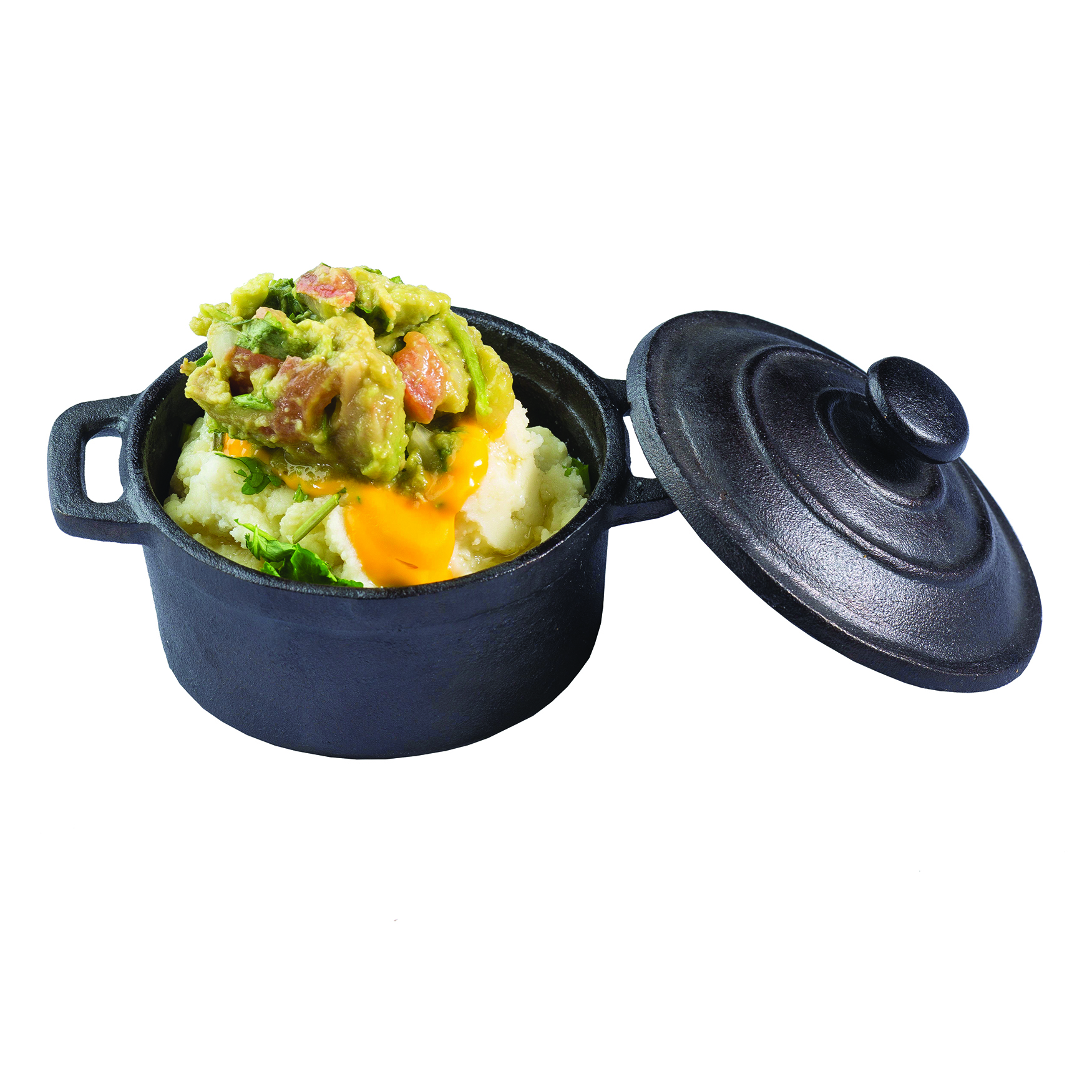 CW30110 Cast Iron Mini Round Casserole with Lid TABLECRAFT