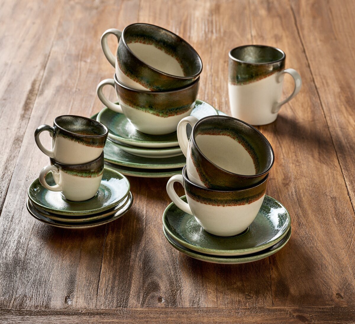 HEART & SOUL PERFECT MATCH AVOCADO MUG 0.25l Bauscher GERMANY - Image 2