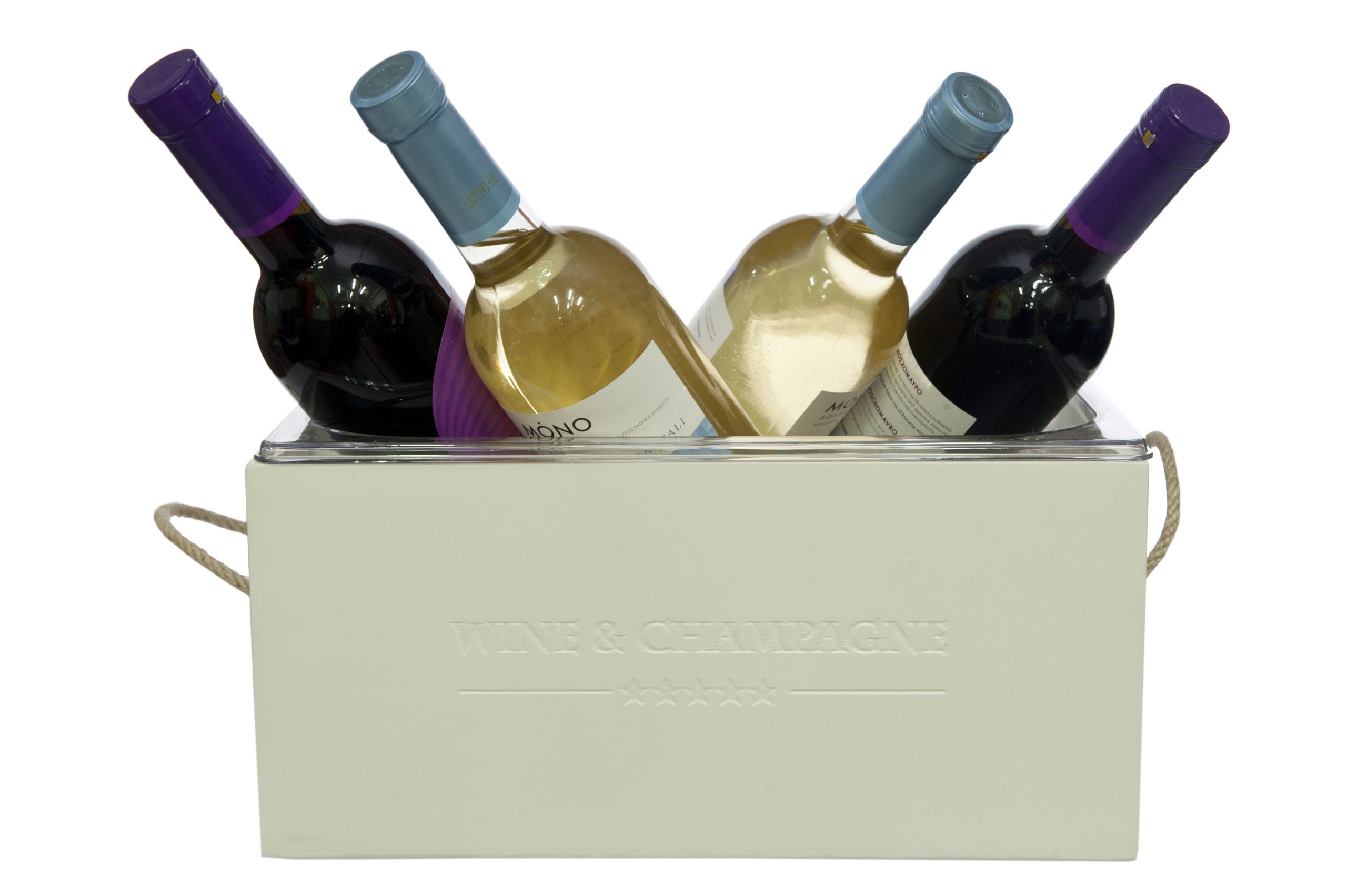 Champagne and wine Cooler White or Black 32x26x15