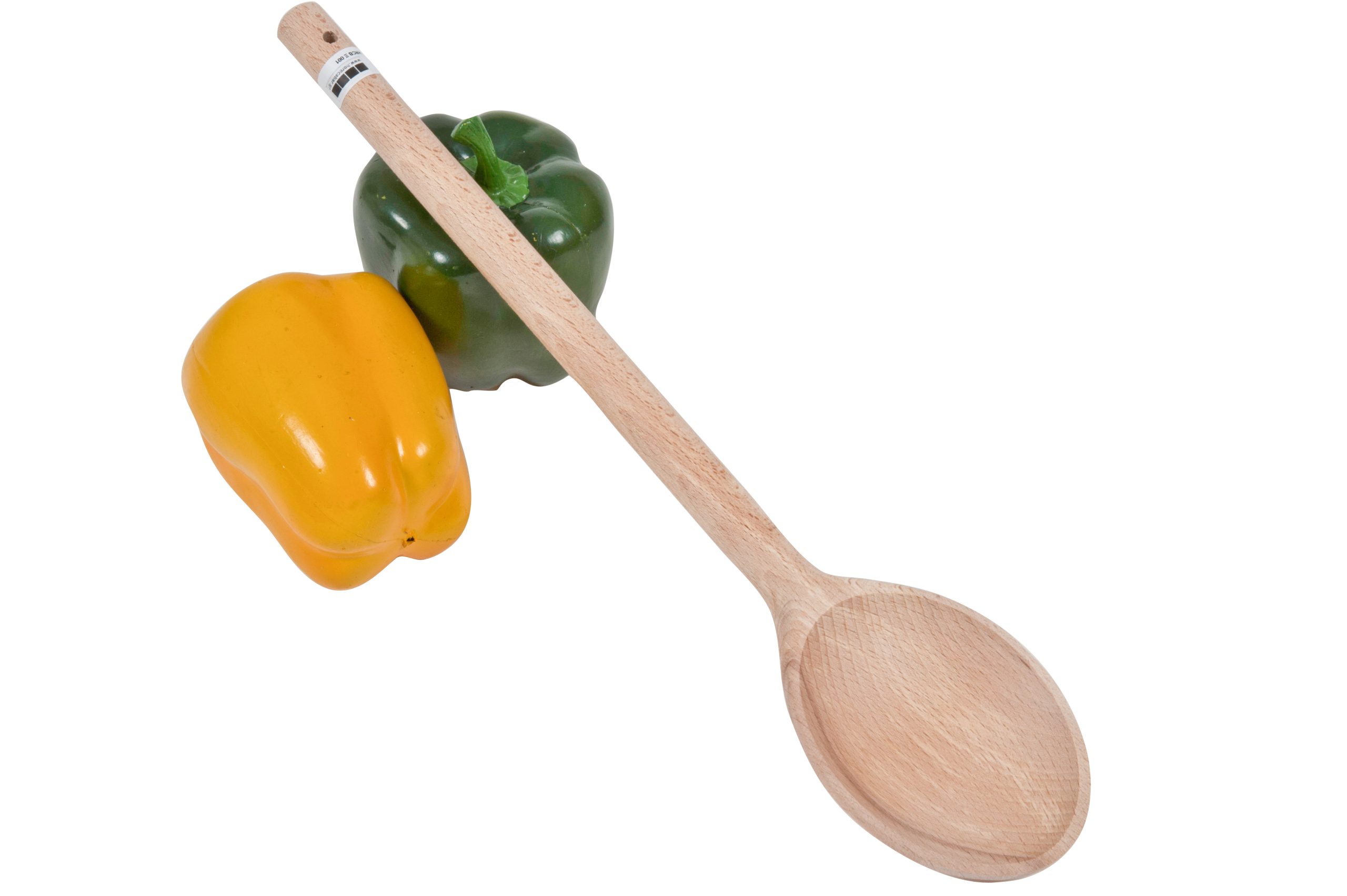 WOODEN SPOON 34CM 8X6CM MADE IN GREECE