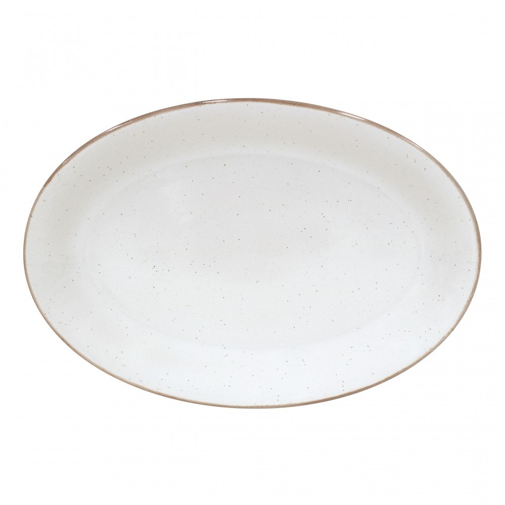 SARDEGNA OVAL PLATTER 45.9X30.9 WHITE COSTA NOVA