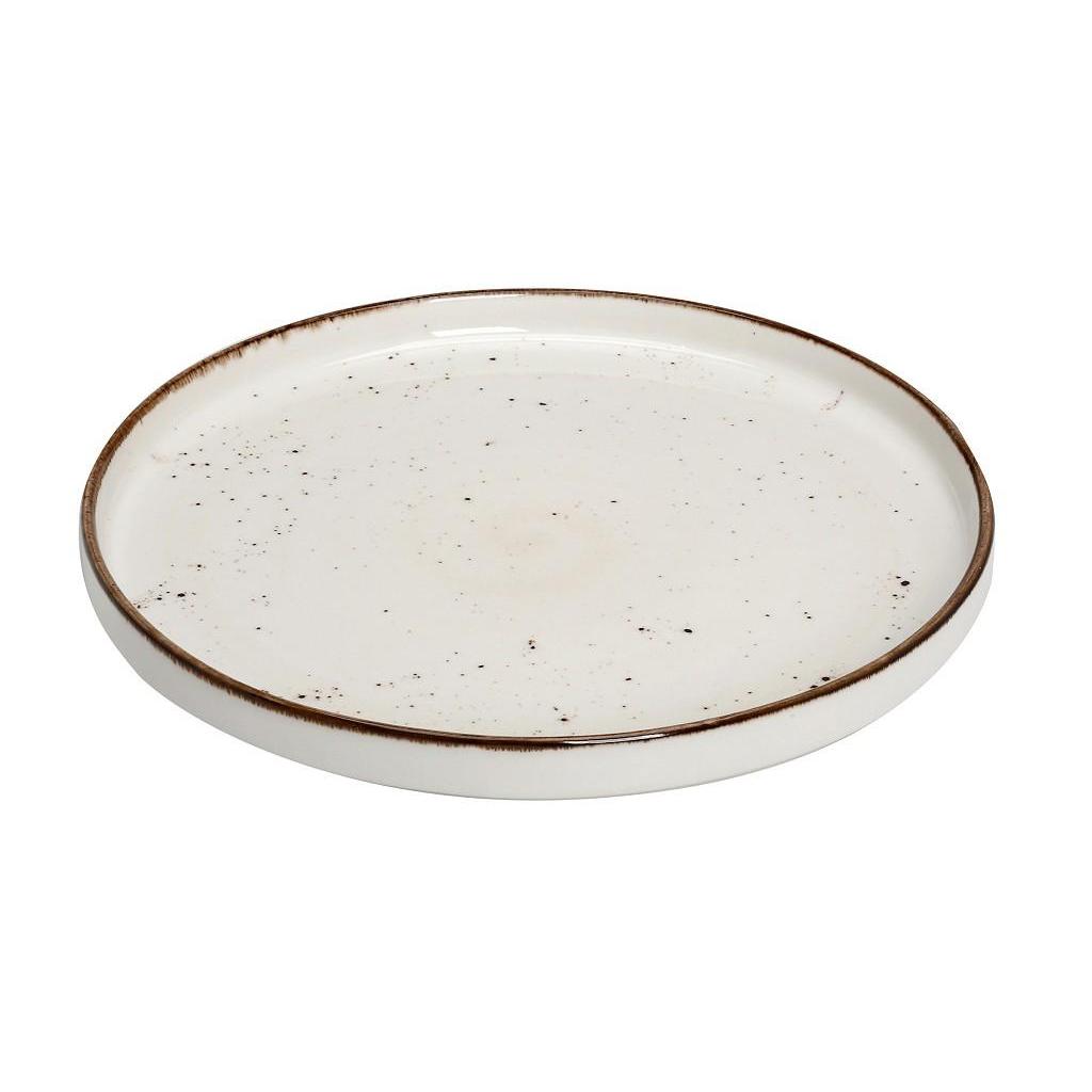 DINNER PLATE FLAT CREME 27X2.5ΕΚ