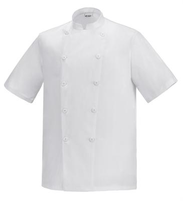 CHEF JACKET CLASSICA WHITE 100% COTTON SHORT SLEEVE EGO CHEF