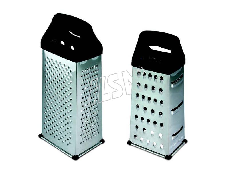 4-sided multi-purpose grater - Stainless steel - ABS 10,5x8 h 24cm ILSA Italy