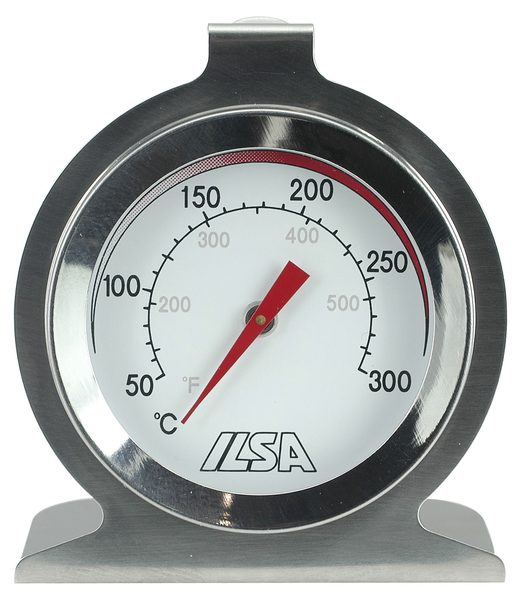 Oven thermometer Ø cm 6 - Stainless steel 18/10
