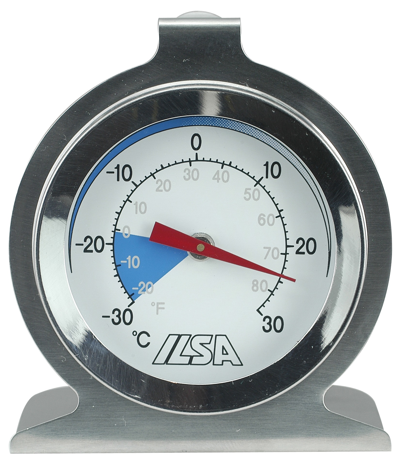 Refrigerator/Freezer thermometer D6 (-30° +30° C) S/S 18/10 ILSA Italy
