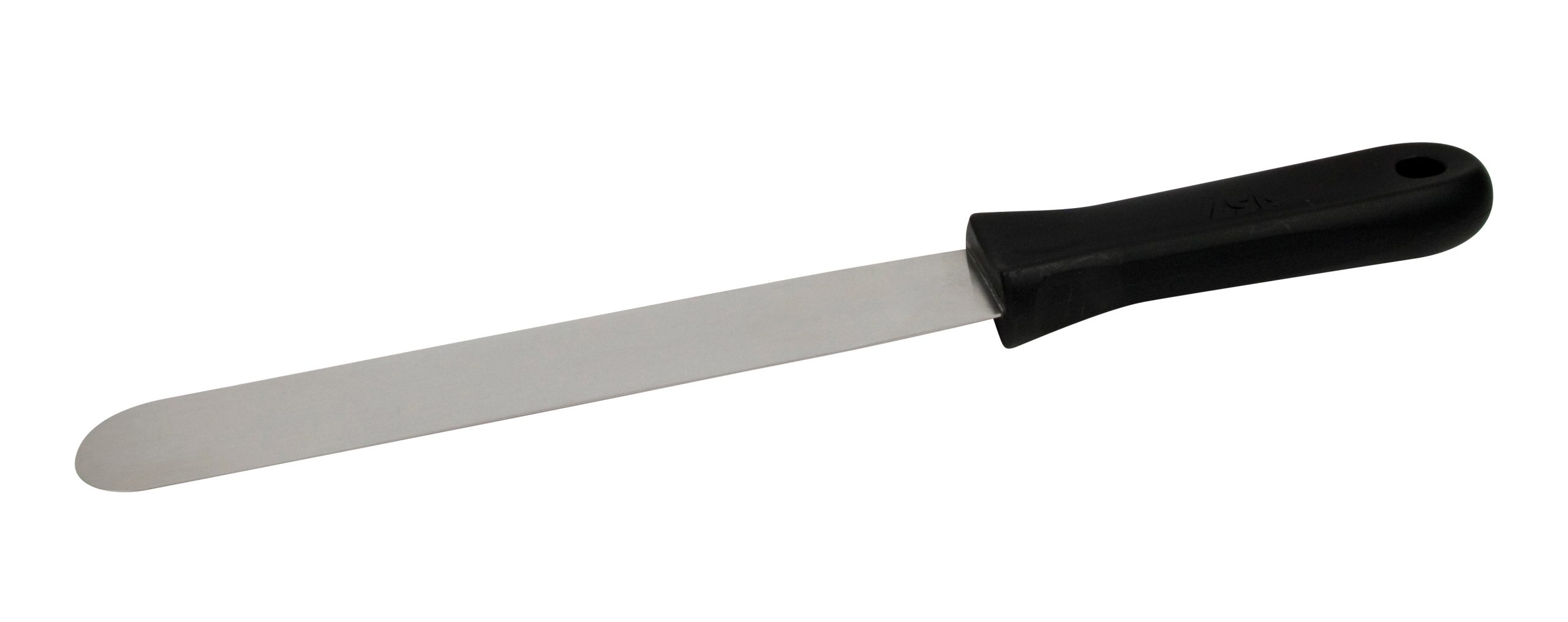 Straight spatula with tapered thickness - Stainless steel 35CM