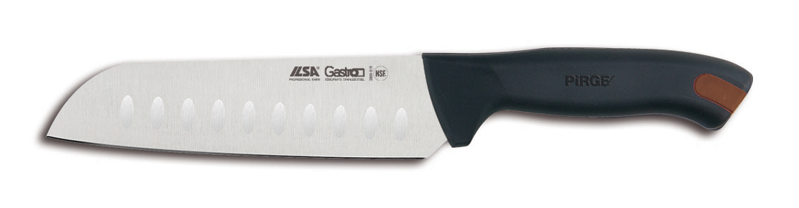 SANTOKU KNIFE WITH DIMPLED BLADE 18cm 