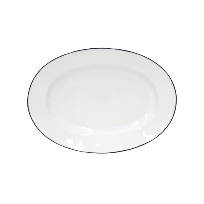 BEJA OVAL PLATTER 30X21.6cm STONEWARE COSTA NOVA