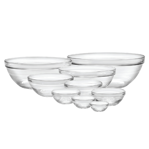 Bowl Glass Clear 105 mm