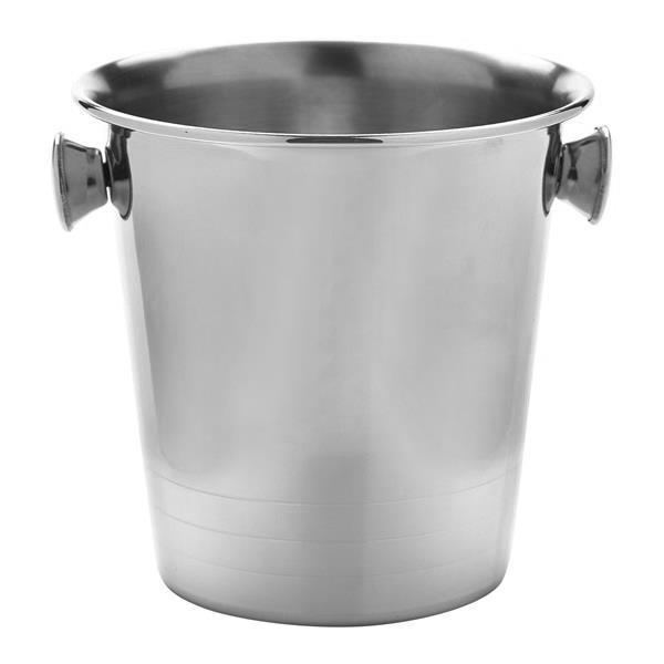 ICE BUCKET inox WITH handles Φ14Χ13height