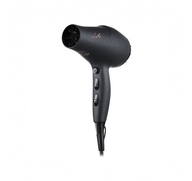 LIFE JEWEL HD-001 BLACK PROFESSIONAL HAIRDRYER 2000W