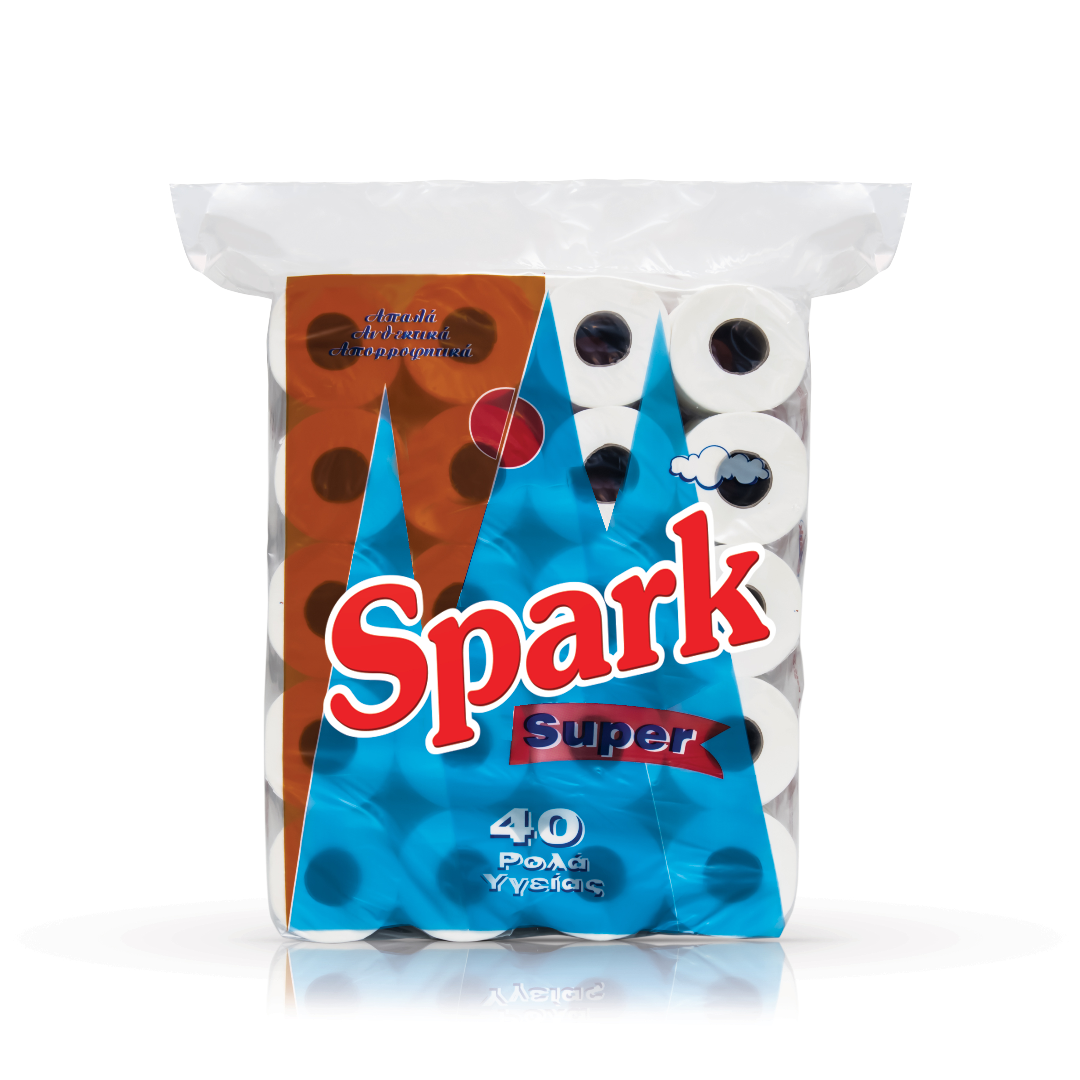 SPARK TOILET ROLL PROFESSIONAL USE 115gr. - 40 rolls