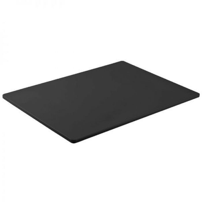 BLACK POLYPROPYLENE CUTTING BOARD 27X16X1