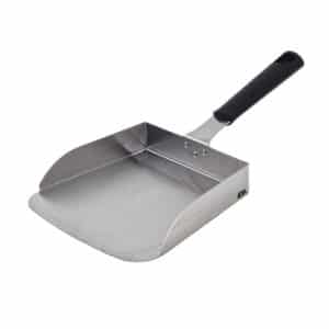 MULTIPURPOSE SHOVEL WITH RAISED EDGES 19X19 INOX ILSA ITALY