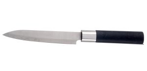PARING KNIFE WITH BLACK HANDLE AND S/S BLADE 23.5CM KINVARA ®