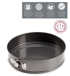 ROUND PASTRY MOULD 28CM WITH NON STICK ALUMINIUM SURFACE DETACHABLE KINVARA ®