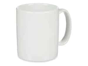 WHITE PORCELAINE MUG 380ML 9.5cm VESSIA®