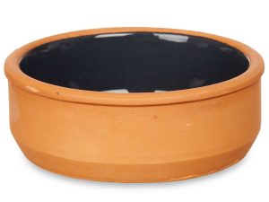 SET CLAY POTS BLACK 6PCS 11,5 x 11,5 x 4,5 cm LA DEHESA®