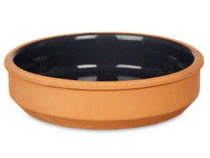 SET CLAY POTS BLACK 4PCS 16 x 16 x 4 cm  LA DEHESA®