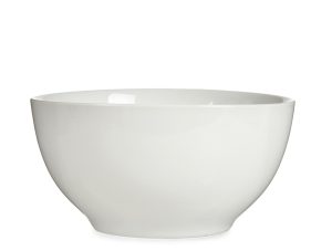 WHITE ROUND BOWL PORCELAIN 600ML 15,5cm