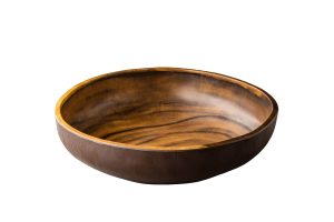 ROUND BOWL AFRICAN WOOD 37X37X9 CM STYLEPOINT