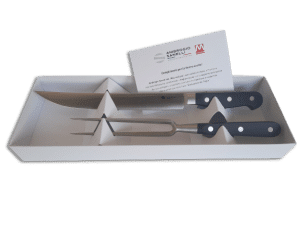 MX02S02B CARVING SET Maître ΜΑΧΑΙΡΙ & ΠΙΡΟΥΝΑ FORGED SANELLI AMBROGIO