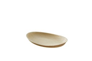 Q6012 OVAL PLATE FROM PALM TREE LEAF 28,5Χ120 12 PCS LEONE