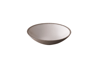 BOWL CONCRETE WHITE  24,5 CM bystudioraw