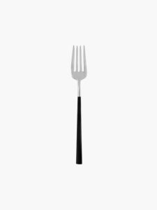 NEO DINNER FORK RESIN HANDLE 18/10 6mm BLACK